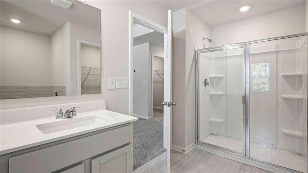 Furnished interior view inside a new home in Independence Villas and Townhomes, Loganville (Image 9).