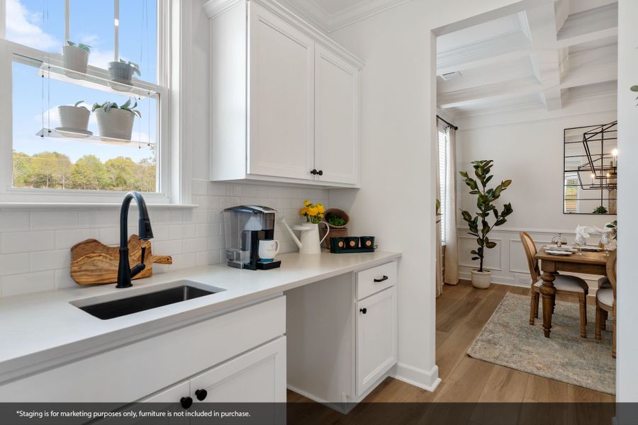 Furnished interior view inside a new home in Foxhall Landing, Easley (Image 17). Furnished interior view inside a new home in Foxhall Landing, Easley (Image 17).