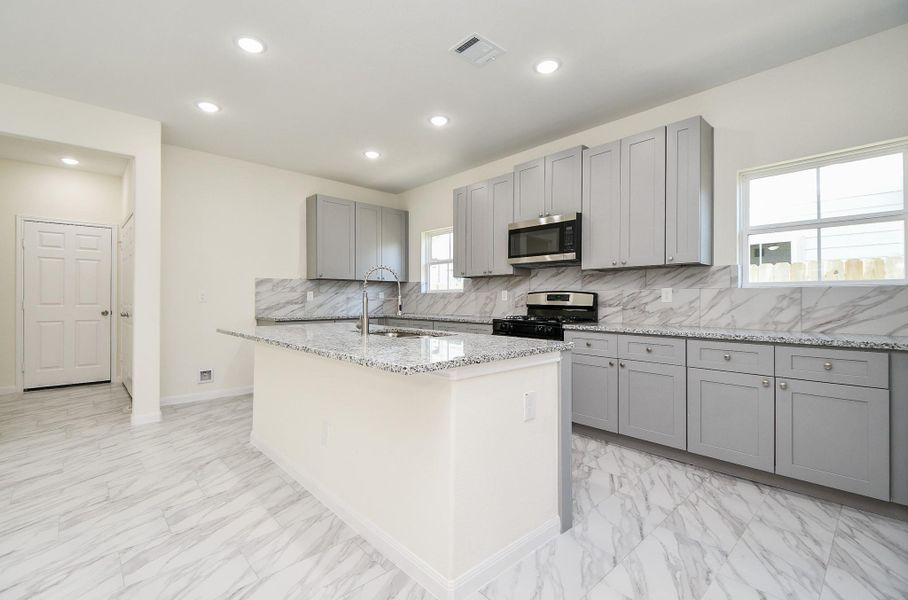 Furnished interior view inside a new home in , Houston (Image 6). Furnished interior view inside a new home in , Houston (Image 6).