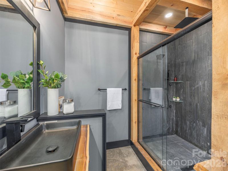 Furnished interior view inside a new home in , Waynesville (Image 13).