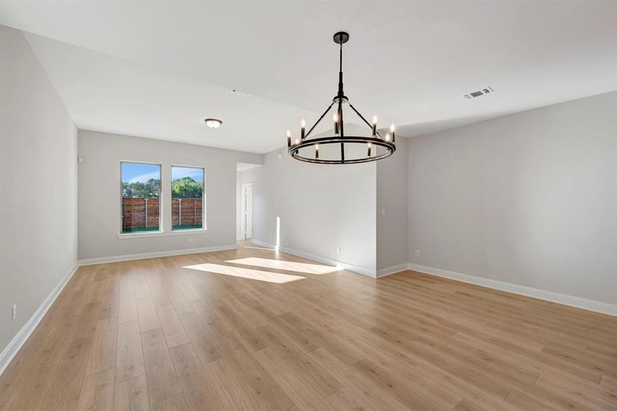 Spacious, unfurnished interior of a new home in Solterra - Garden Series, Mesquite (Image 20).