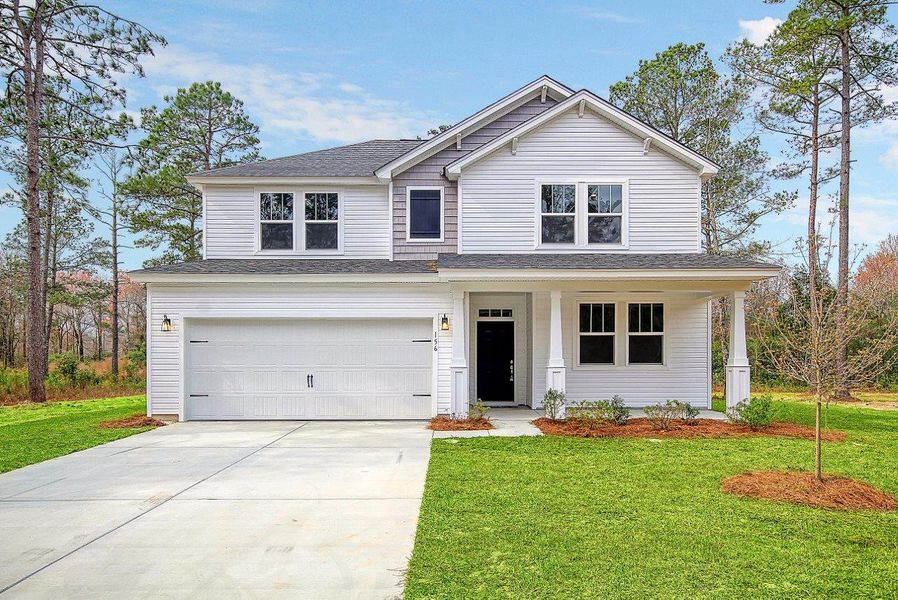 Representative exterior photo of a completed home built from the Grant by Hunter Quinn Homes in Charleston County Homes, North Charleston, SC (Image 11).