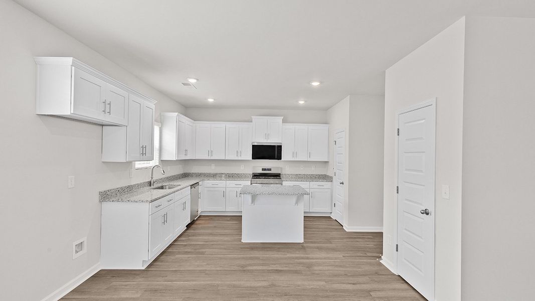 Furnished interior view inside a new home in Bellemeade Landing, Augusta (Image 4).