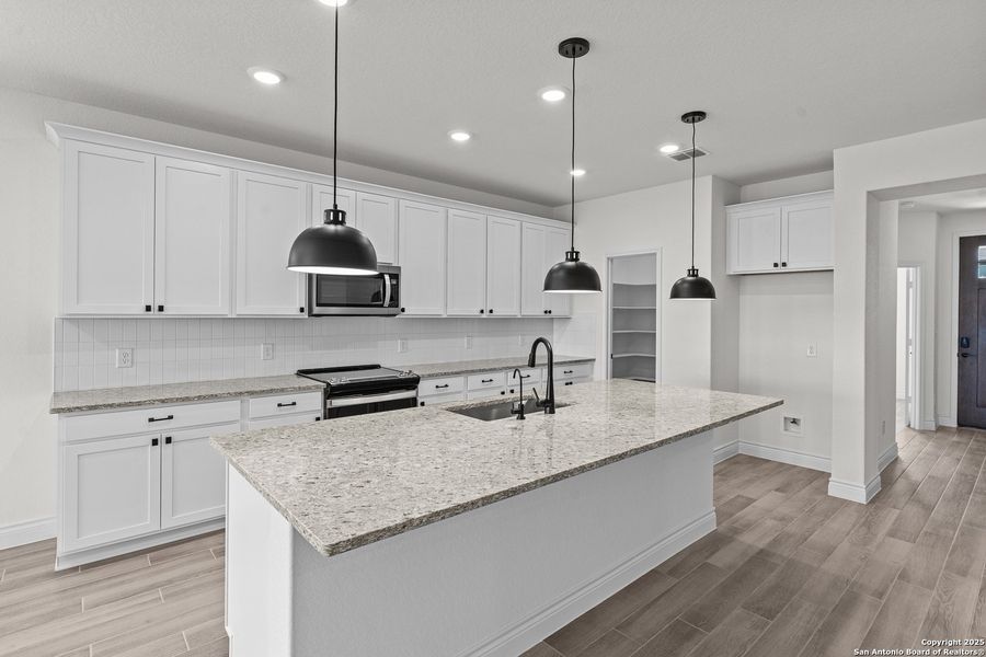 Furnished interior view inside a new home in Horizon Ridge, San Antonio (Image 6).