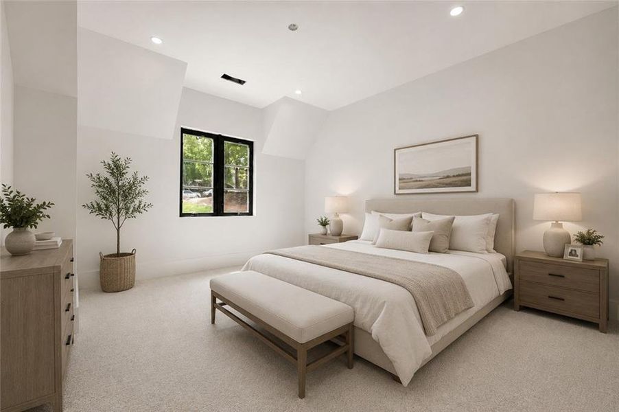 Furnished interior view inside a new home in , Cumming (Image 9). Furnished interior view inside a new home in , Cumming (Image 9).