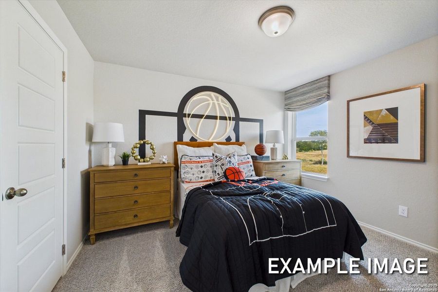 Furnished interior view inside a new home in Agave, San Antonio (Image 31).