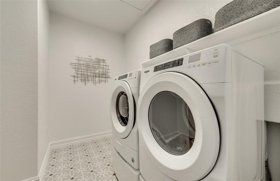 *Model Representation - Laundry room