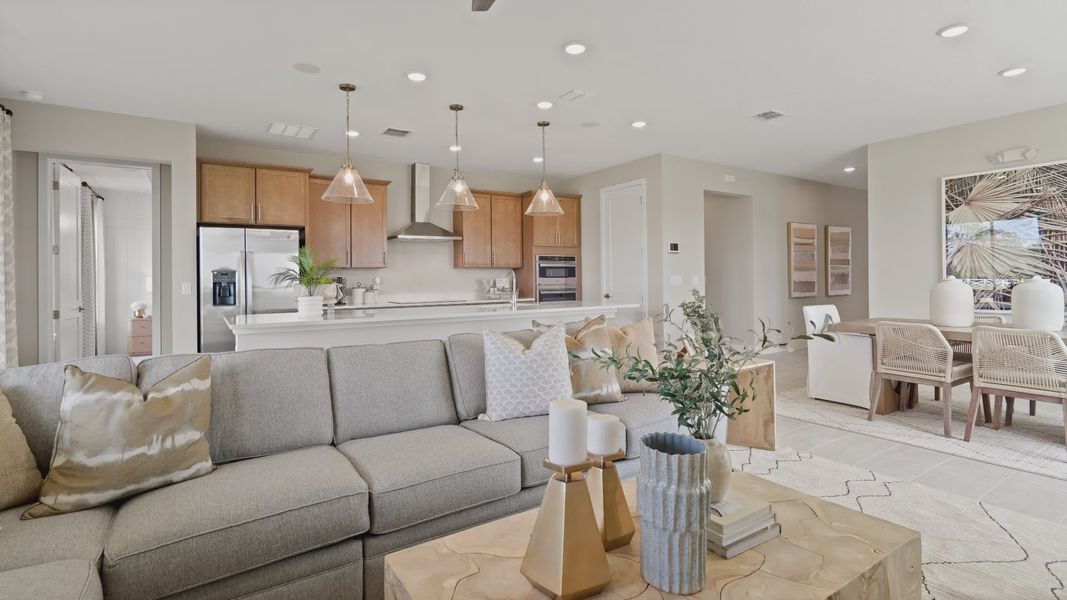 Furnished interior view inside a new home in Trailside, Mount Dora (Image 26).