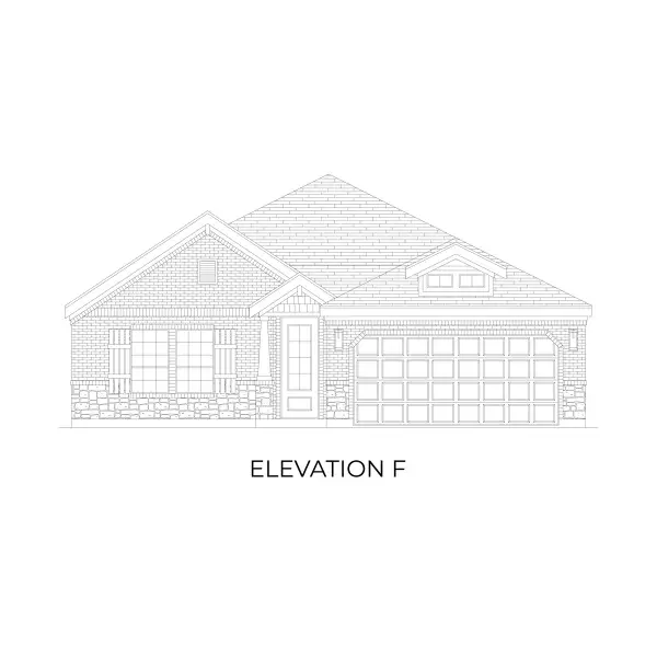 Representative rendering of the exterior for the McKinley F by First Texas Homes (Image 8). Representative rendering of the exterior for the McKinley F by First Texas Homes (Image 8).