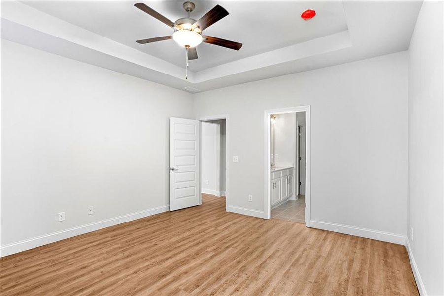 Spacious, unfurnished interior of a new home in Waters Edge, Mansfield (Image 14). Spacious, unfurnished interior of a new home in Waters Edge, Mansfield (Image 14).