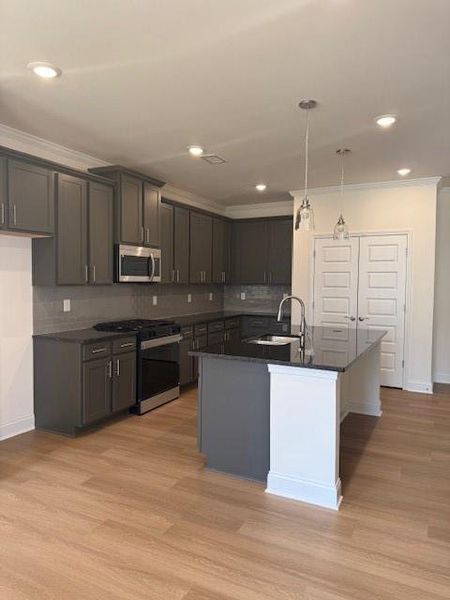 Furnished interior view inside a new home in Cooper's Walk, Loganville (Image 2).