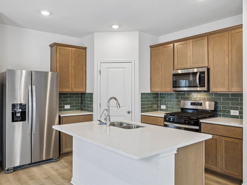 Furnished interior view inside a new home in Travena - Americana Collection, Georgetown (Image 5).