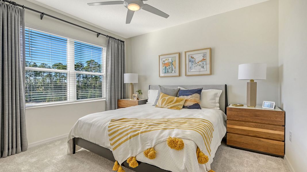 Representative furnished interior of a home built from the Morgan by Neal Communities in Grand Park, Sarasota (Image 37).