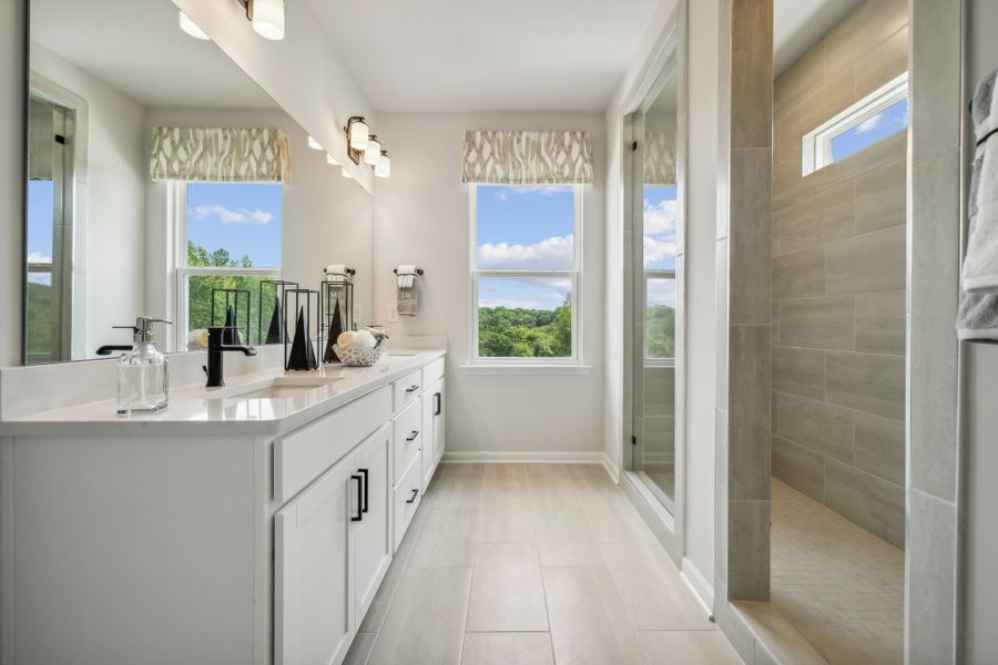 Furnished interior view inside a new home in Ridge at Sugar Creek, Indian Land (Image 12). Furnished interior view inside a new home in Ridge at Sugar Creek, Indian Land (Image 12).
