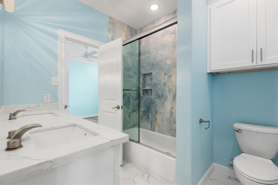 Guest bath on main level