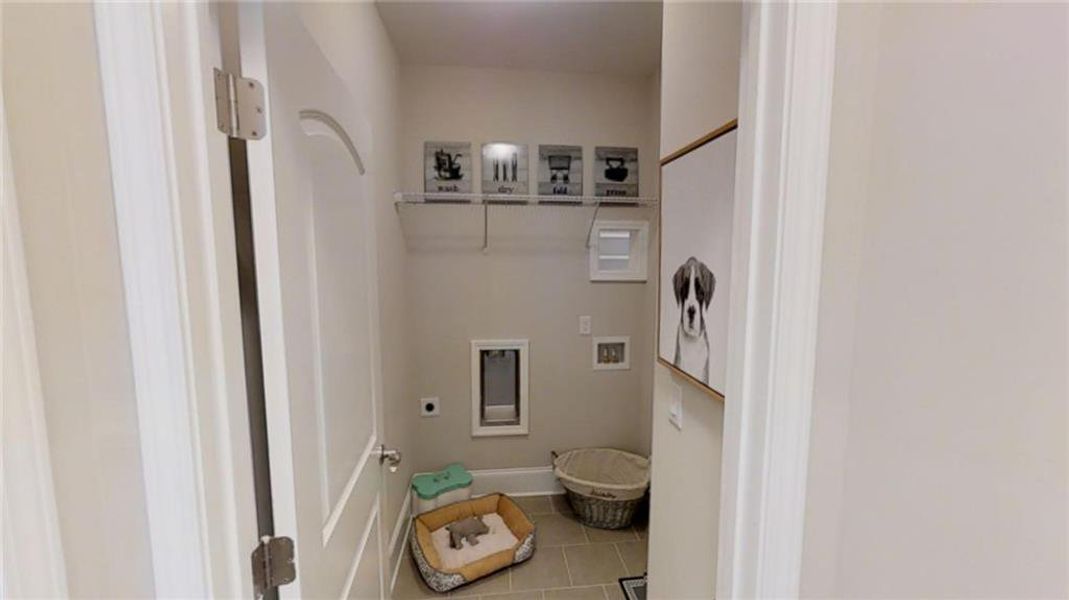 Close-up of interior finishes inside a home in , Gainesville (Image 11).