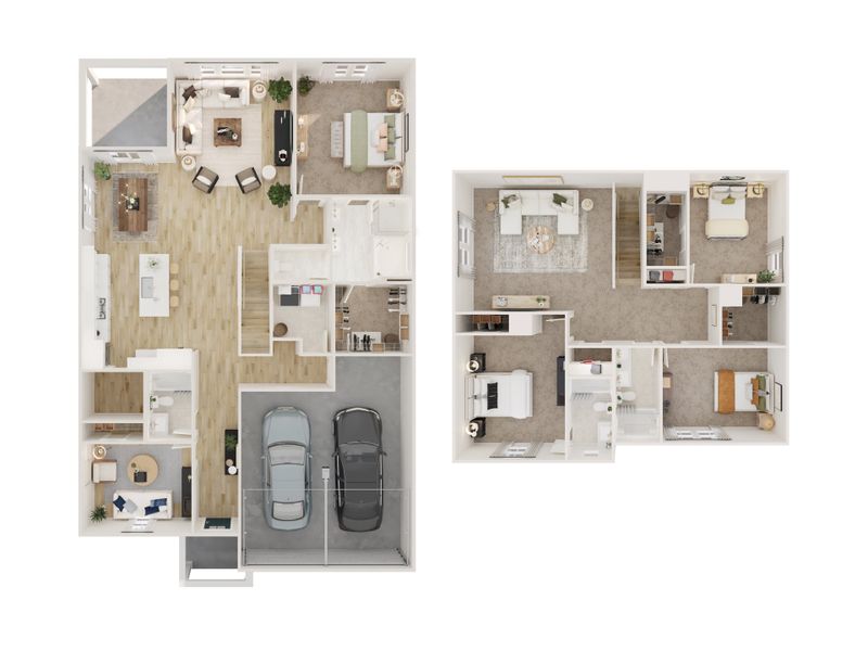2D floor plan layout for the Sherwood by Meritage Homes in Mission Hills, La Vergne, TN (Image 4). 2D floor plan layout for the Sherwood by Meritage Homes in Mission Hills, La Vergne, TN (Image 4).