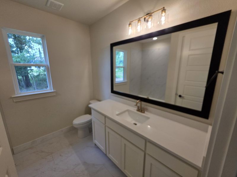 Furnished interior view inside a new home in Cartwright Ranch, Weatherford (Image 4). Furnished interior view inside a new home in Cartwright Ranch, Weatherford (Image 4).