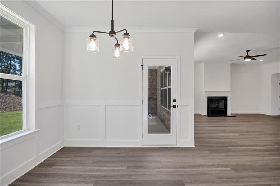 Spacious, unfurnished interior of a new home in Tuscany Hills, Douglasville (Image 17).
