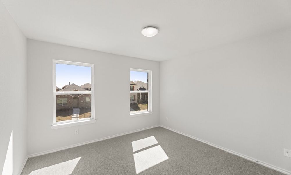 Representative exterior photo of a completed home built from the Thorndale by Impression Homes in Heartland, Heartland, TX (Image 23). Representative exterior photo of a completed home built from the Thorndale by Impression Homes in Heartland, Heartland, TX (Image 23).