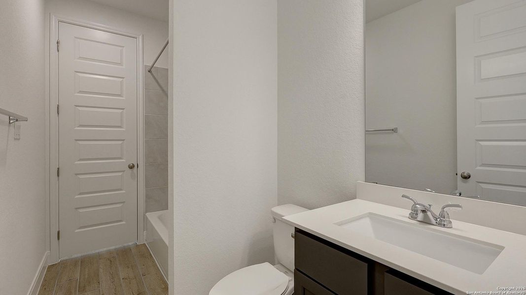 Furnished interior view inside a new home in Kallison Ranch, San Antonio (Image 8). Furnished interior view inside a new home in Kallison Ranch, San Antonio (Image 8).