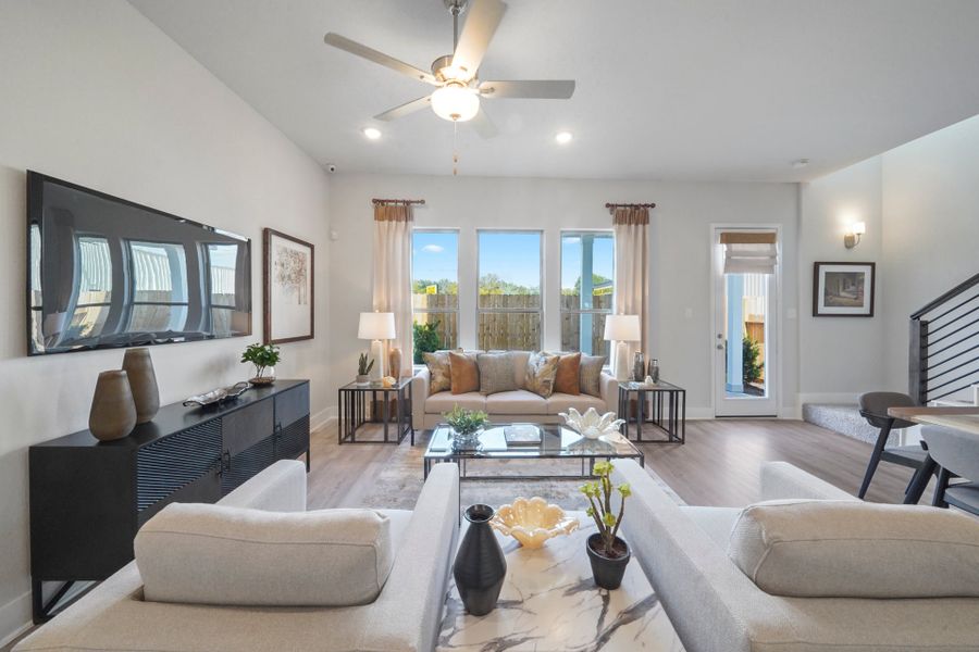 Cay Landing Model Home - Nimitz Floorplan - Family Room