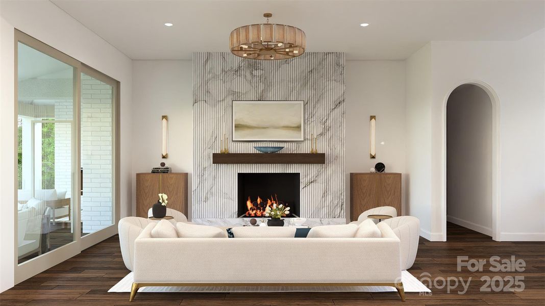 Furnished interior view inside a new home in , Sherrills Ford (Image 7). Furnished interior view inside a new home in , Sherrills Ford (Image 7).