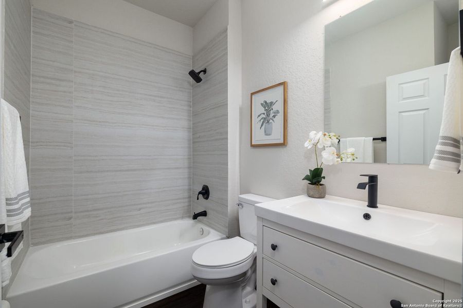 Furnished interior view inside a new home in , San Antonio (Image 7). Furnished interior view inside a new home in , San Antonio (Image 7).