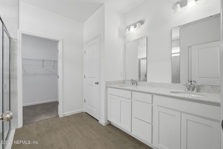 Furnished interior view inside a new home in , Jacksonville (Image 9). Furnished interior view inside a new home in , Jacksonville (Image 9).