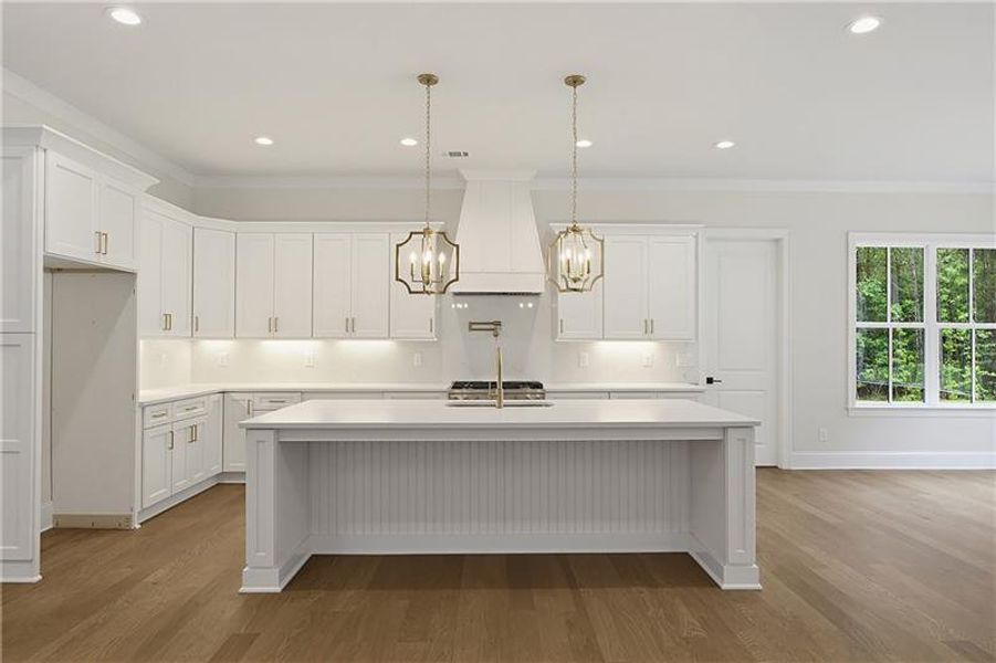Furnished interior view inside a new home in , Newnan (Image 4).