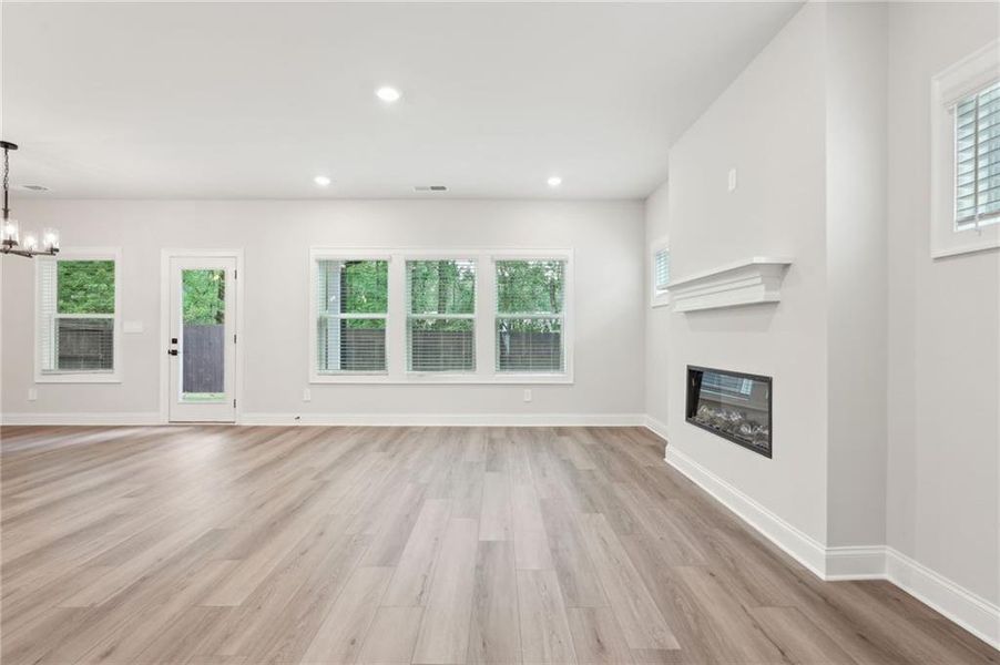 Spacious, unfurnished interior of a new home in Hemingway - Reserve Series, Cumming (Image 42).