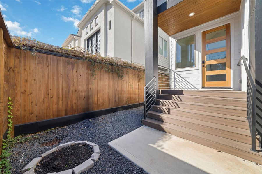 Exterior details and patio area of a home in , Houston (Image 24). Exterior details and patio area of a home in , Houston (Image 24).