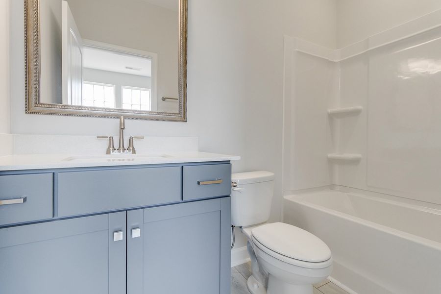 Furnished interior view inside a new home in Gates at Windermere, Blythewood (Image 12).