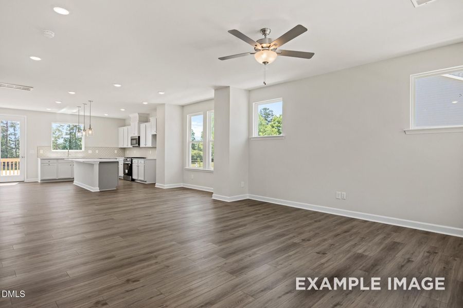 Spacious, unfurnished interior of a new home in Camden Park, Knightdale (Image 20). Spacious, unfurnished interior of a new home in Camden Park, Knightdale (Image 20).