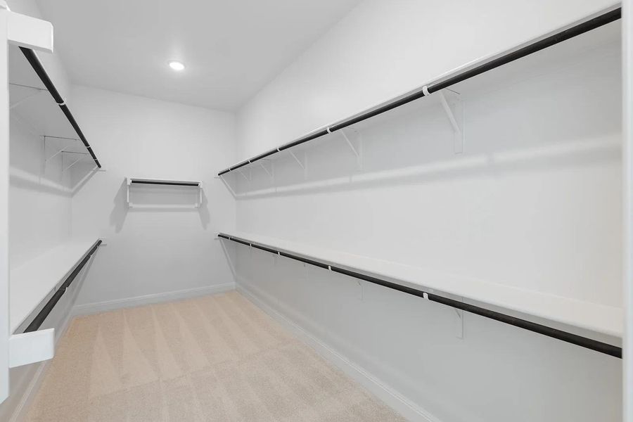 Spacious, unfurnished interior of a new home in Lariat - 70', Liberty Hill (Image 18). Spacious, unfurnished interior of a new home in Lariat - 70', Liberty Hill (Image 18).