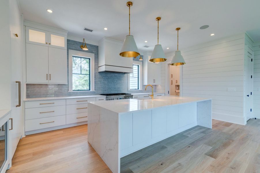 Furnished interior view inside a new home in , Sullivan's Island (Image 17).
