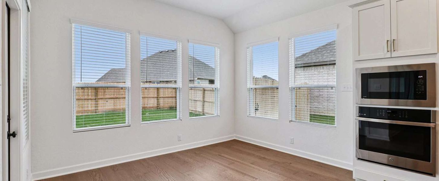 Representative unfurnished interior of a home built from the San Saba by Ashton Woods in The Heritage at Saddlebrook Ranch 70's, Schertz (Image 25). Representative unfurnished interior of a home built from the San Saba by Ashton Woods in The Heritage at Saddlebrook Ranch 70's, Schertz (Image 25).