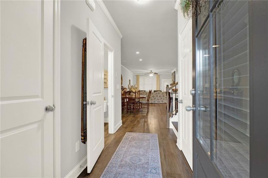 Furnished interior view inside a new home in , Flowery Branch (Image 18).