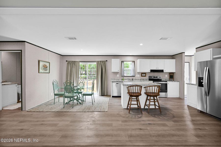 Furnished interior view inside a new home in , Hawthorne (Image 6).