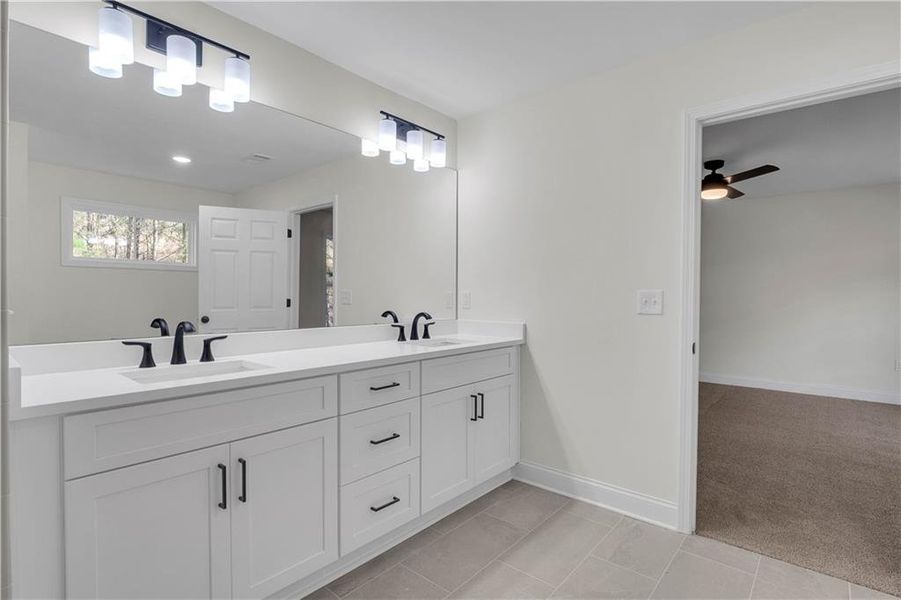 Furnished interior view inside a new home in , Stone Mountain (Image 11).