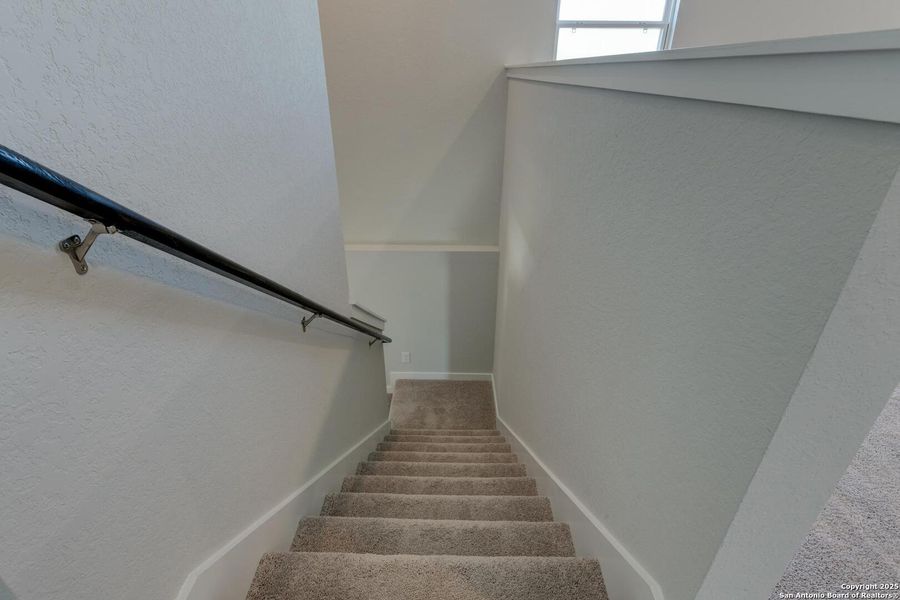 Spacious, unfurnished interior of a new home in The Preserve at the Wilder, Adkins (Image 17).