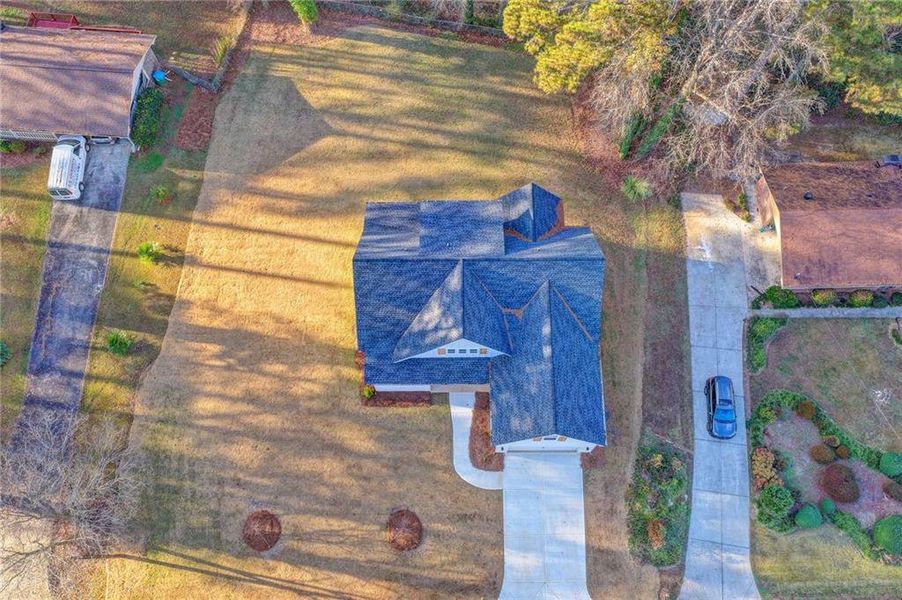 In-progress construction of a new home in , Lawrenceville, GA (Image 75).