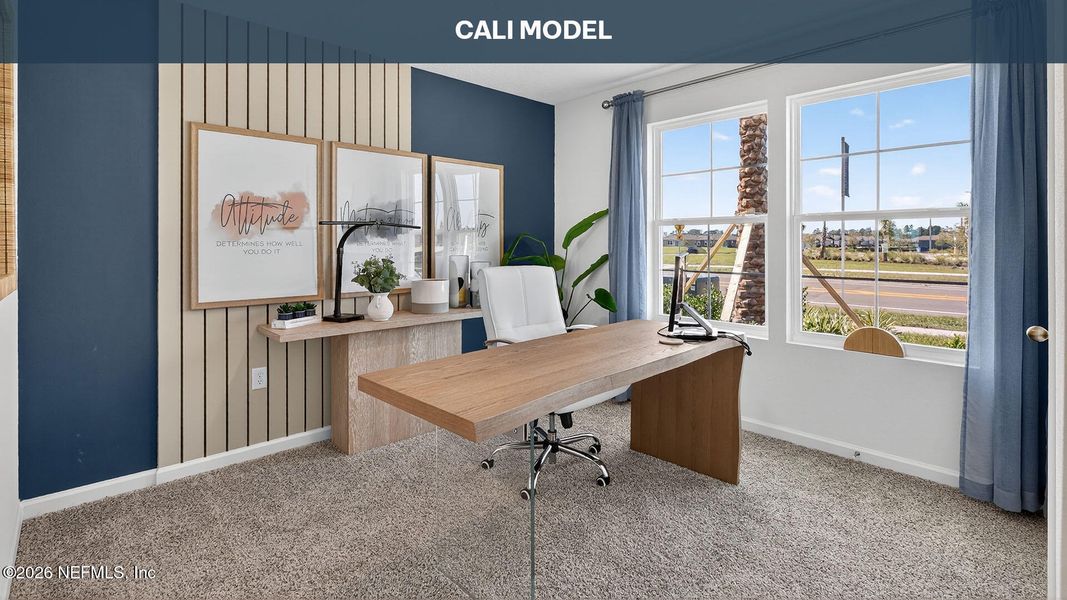 Furnished interior view inside a new home in The Arbors, Jacksonville (Image 17).