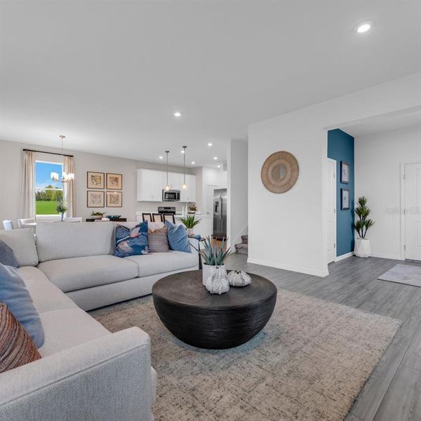 Furnished interior view inside a new home in Avalon Park Tavares Single Family Homes, Tavares (Image 20).