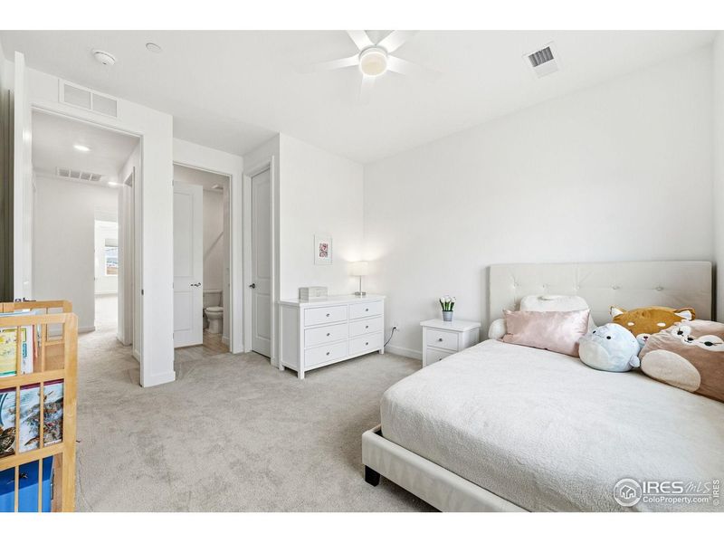 Furnished interior view inside a new home in Sunset Village, Erie (Image 36). Furnished interior view inside a new home in Sunset Village, Erie (Image 36).