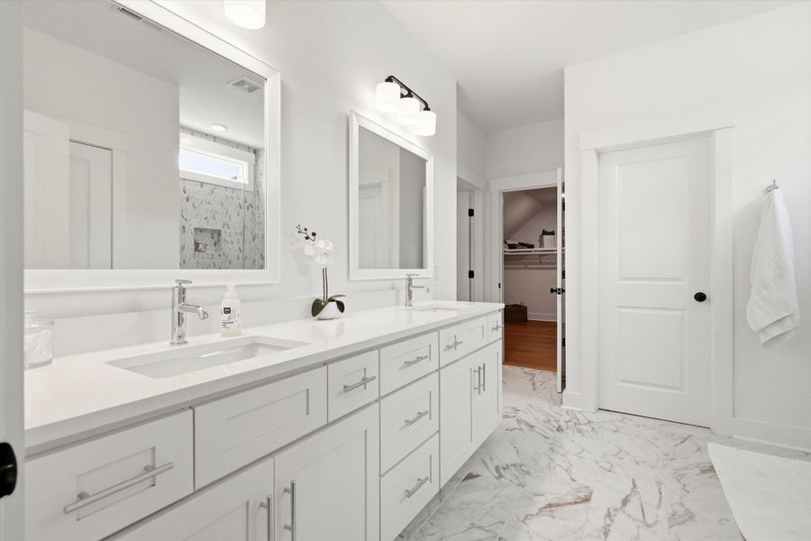 Furnished interior view inside a new home in , Mount Pleasant (Image 29).