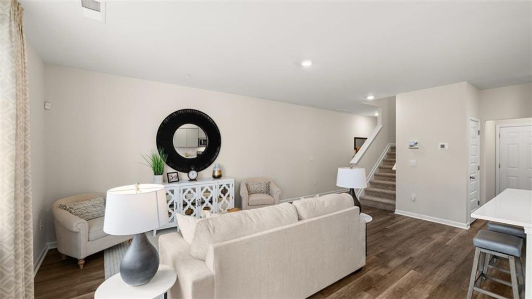 Furnished interior view inside a new home in Echo Glen, Stockbridge (Image 15).
