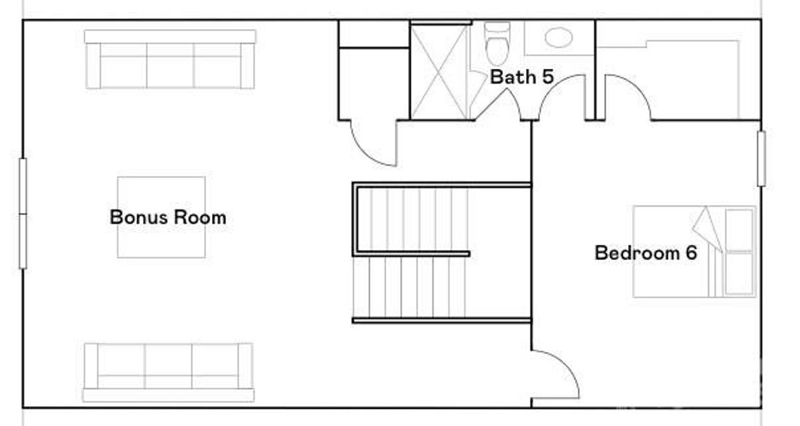 Builder Floorplan - 3rd Level