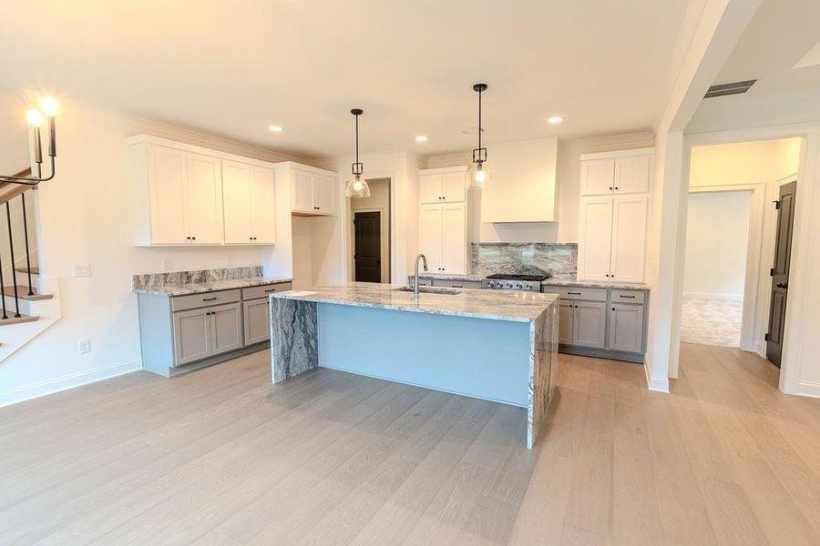 Furnished interior view inside a new home in , Hoschton (Image 16).