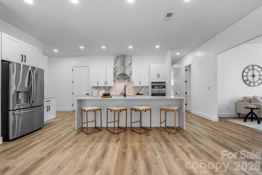 Furnished interior view inside a new home in , Hickory (Image 9).